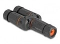 Delock Kabelverbinder Y-Adapter RJ45 Buchse zu 2 x Cat.6 IP68 Netzwerk CAT 6 (88143)