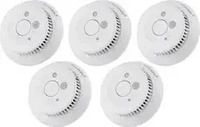 HomeMatic BUNDLE 5X 142685A0, eQ-3 AG Homematic IP Funk-Rauchwarnmelder mit Q-Label