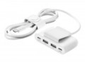 Belkin 4port USB Power Extender 2xC 2xA up to 30w White (BUZ001BT2MWHB7)