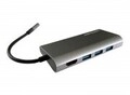 LC Power LC-Power USB 3.2 Hub-C-Multi-5 Externer Hub m.Kartenleser Lade&HDMI