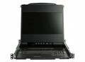 StarTech.com 1 HE KVM Konsole f&uuml;r Server Racks VGA 17,3in 1080p HD KVM-Konsole mit