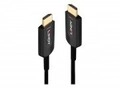Lindy Ultra High Speed HDMI-Kabel HDMI m&auml;nnlich bis 15 m Hybrid Kupfer/Kohlefaser