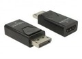 Delock DP 1.2 St -> HDMI Bu 4K Passiv schwarz Adapter Digital/Display/Video (66234)