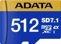 ADATA UD512GEX3L1-C, ADATA microSD 512 GB Premier Extreme SD7.1 Micro SDXC