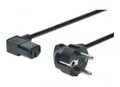 Assmann Stromkabel IEC 60320 C13 bis CEE 7/7 M Wechselstrom 250 V 1.8 m 90&deg; Stecker