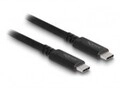 Delock USB4 40 Gbps Kabel koaxial 1.2 m USB PD 3.1 Extended Power Range 240 W (80009)
