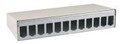 METZ CONNECT E-DAT modul Geh&auml;use mit modularen Eins&auml;tzen Pure White RAL 9010 12