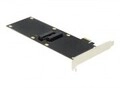 Delock PCI Express x1 Karte f&uuml;r 2 x SATA HDD SSD Serial ATA PCI-Express (90348)