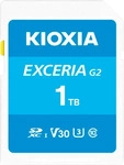Kioxia LNEX2L001TG4, Kioxia Exceria G2 SD Card 1 TB Secure Digital (LNEX2L001TG4)