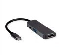 VALUE Display Adapter USB Typ C HDMI+ 3.2 Gen 1 A+ PD Digital/Daten