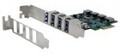 Exsys GmbH USB 3.2 Gen 1 PCIe Karte mit 4 Ports 3A Renesas PCI-Express 3.0 (EX-11194)