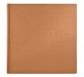 Hama Jumbo-Album Wrinkled 80 wei&szlig;e Seiten Braun B&uuml;rokleinmaterial Blatt (00007611)