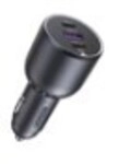 Ugreen 130W 3-Port Fast Car Char gray (35025)