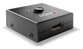 Lindy HDMI Schwarz Metall 60 Hz 18 Gbit/s 3840 x 2160 Pixel 2-Port (38336)