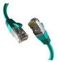 M-CAB CAT8.1 GREEN 0.25M PATCH CORD Netzwerk CAT 8 SFTP 0,25 m low-smoke...