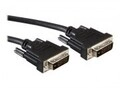 VALUE DVI-Kabel Dual Link DVI-D M bis M 7.5 m Daumenschrauben Schwarz (11.99.5556)