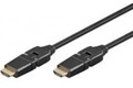 Wentronic High Speed HDMI 360&deg; Cable with Ethernet 5 m connector male type A>