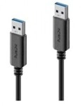 PureLink USB-A to Cable 3.1 Gen 1 3A 5G iSeries black 2.00m 2 m Schwarz (IS2401-020)
