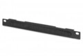 DIGITUS 254mm 10 " Kabelzuf&uuml;hrung Schwarz (DN-10-ORG-1-2U-B)