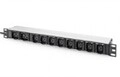 DIGITUS Steckdosenleiste 10-fach 2m 1HE/IEC C20/8xC13 2xC19/16A 2 m 2 m IEC