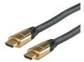 ROLINE PREMIUM HDMI UHD Kbl+Eth M/M 9m Kabel Digital/Display/Video Netzwerk 9 m