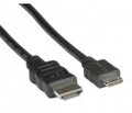 VALUE High Speed HDMI mit Ethernetkabel M bis mini M 2 m abgeschirmt Schwarz