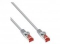 InLine 12er Bulk-Pack Patchkabel S/FTP PiMf Cat.6 250 MHz PVC Kupfer grau Kabel