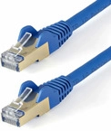 StarTech.com 6ASPAT150CMBL, StarTech.com 1.5 m CAT6a Cable Blue RJ45 Ethernet