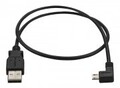 StarTech.com Micro USB Lade- und Sync-Kabel St/St Links gewinkelt Micro-USB 0,5m