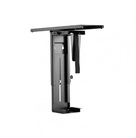 equip Under desk CPU holder Desktop 10 kg Schwarz Stahl 180&deg; max +180&deg; Steel