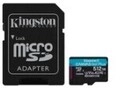 Kingston 512 GB microSDXC Canvas Go Plus Gen4 200MB/s A2 U3 V30 Card+ Adapter Micro Kingston 512 GB microSDXC Canvas Go Plus Gen4 200MB/s A2 U3 V30 Card+ Adapter Micro
