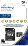 MediaRange MR946, MEDIARANGE MICRO SDXC KARTE 256G UHS-1 Klasse 10 mit Adapter Micro