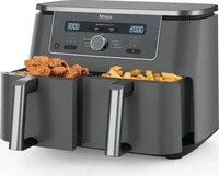 SharkNinja DZ400EU, SharkNinja Ninja MAX Doppelte Hei&szlig;luftfritteuse 9.5 Liter 2.47