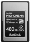 SanDisk PRO-Cinema CFexpress Type A Card CF Express Typ B 480 GB (SDCFEA-480G-GN4NN)