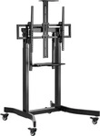 equip 650633, Equip Bodenstandhalter 55-100"/1TFT 120kg 1Ablage schwarz (650633)