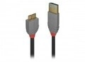 Lindy Anthra Line USB-Kabel USB Typ A M bis Micro-USB Type B M 3.0 50 cm (36765)