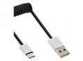InLine USB-Kabel USB M bis USB-C mit Stromversorgung M 2.0 2 m Schwarz (35872)