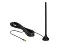 Delock LTE Antenne SMA Stecker 3 5 dBi 12,5 cm starr omnidirektional mit magnetischem