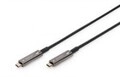 DIGITUS USB-C AOC AV-Anschlussk. 15m 4K Hybrid Glasfaser Digital/Daten Video/Analog