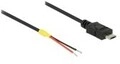 Delock Kabel USB 2.0 Micro-B St> 2x offene Kabele Digital/Daten (85541)