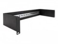 Delock 48,30 cm 19 " Hutschienenpanel 2 HE schwarz Schwarz (66884)