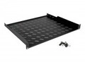 ROLINE 19 Zoll Fachboden 1 HE 400 T 15kg Tragkraft schwarz Schwarz (26.21.0020)