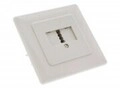 InLine TAE Connection Box Anschlussdose Unterputz TAE-F Abdeckung mit einer