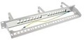 InLine Patchfeld Cat.6A 16-fach mit 3 B&uuml;geln 16 Keystones 19 " 1HE grau Power over