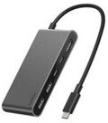 Belkin Connect 5-in-1 USB-C Hub w Dual Digital/Daten Typ C (AVC022HQSGY)