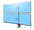 StarTech.com Desk Mount For 2x Vertically Stacked Monitors Dual 49 " TAA