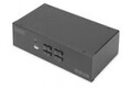 DIGITUS KVM-Switch 4-Port 4K HDMI Dual-Display KVM-Umschalter (DS-12883)