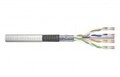 DIGITUS CAT 6 SF/UTP Twisted Pair Roh-Patchkabel 6 halogenfrei Grau (DK-1633-P-1)