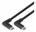Lindy 0.5m USB 3.2 Typ C Kabel 2 x 90&deg; gewinkelt 0,5 m (32022)
