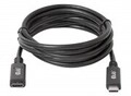 Club 3D USB-Verl&auml;ngerungskabel USB-C M bis W 20 V 3 A 2 m bi-direktional Support von